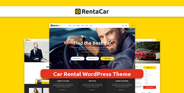 Rentacar – Car Rental / Listing WordPress Theme — business preview