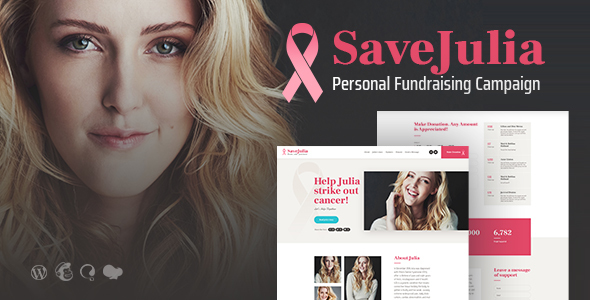 Save Julia | Donation & Fundraising Charity WordPress Theme Nulled