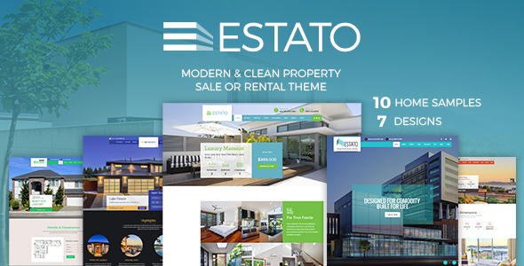 Single Property Real Estate WordPress Theme – Estato
