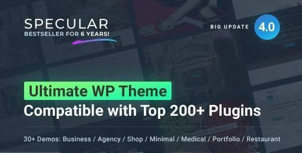 Specular – Business WordPress Multi-Purpose — business preview