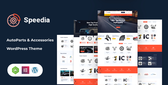 Speedia – AutoParts & Accessories WordPress Theme Nulled