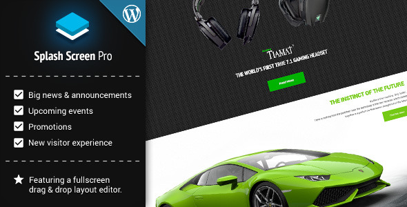 Splash Screen Pro for WordPress Nulled