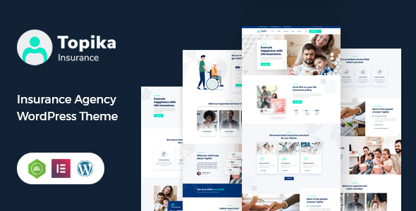 Topika – Insurance Company WordPress Theme Nulled