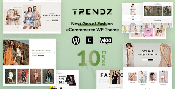 Trendz – Fashion Store WooCommerce Theme
