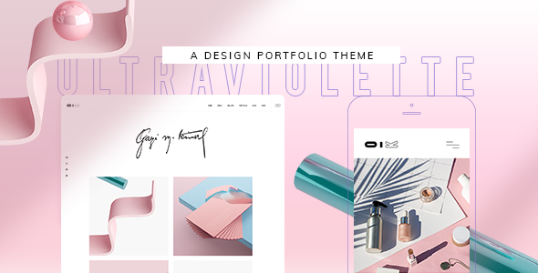 UltraViolette – Design Portfolio WordPress Theme Nulled