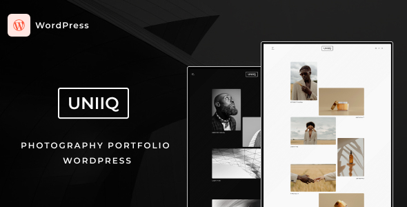 Uniiq Photography Portfolio WordPress Theme Nulled