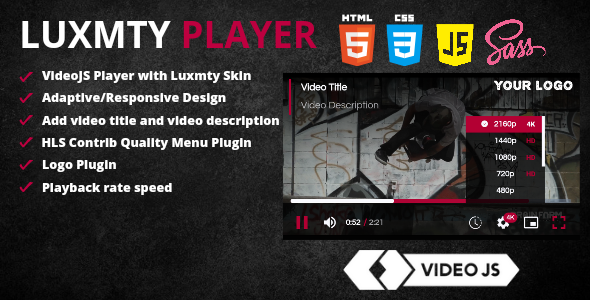 Videojs Luxmty Skin
