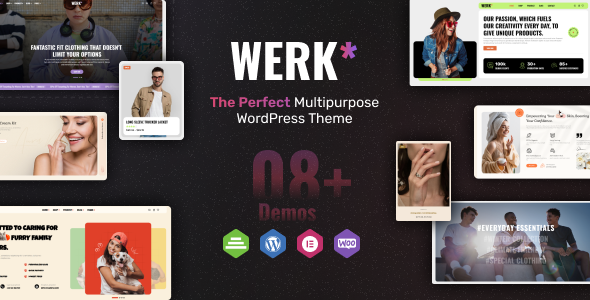 Werk – Multipurpose WooCommerce Theme Nulled
