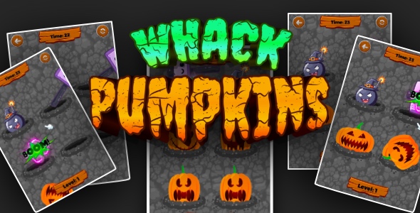 Whack Pumpkins – Cross Platform Halloween Game