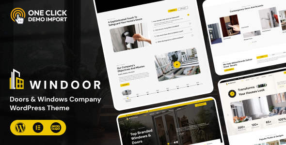 Windoor – Doors & Windows Company WordPress Theme Nulled