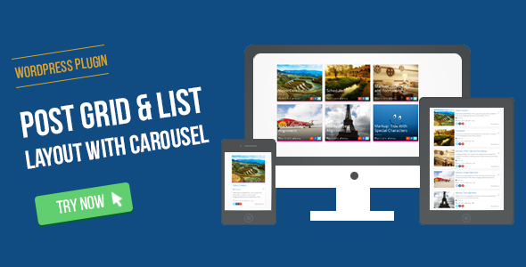 WordPress Post Grid/List Layout With Carousel Nulled