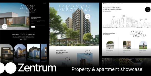 Zentrum – Property & Apartment Showcase WordPress Theme