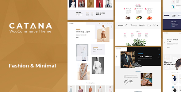 Catana – Fashion & Minimal WooCommerce WordPress Theme Nulled