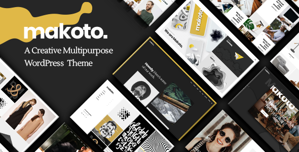 Makoto – Creative Multipurpose WordPress Theme Nulled