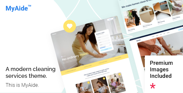 MyAide – Cleaning Services WordPress Theme Nulled