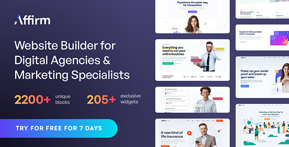 Affirm – Marketing & Digital Agency WordPress Theme 1.0.0