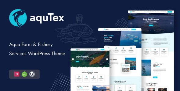 Aqutex – Aqua Farm & Fishery Services WordPress Theme + RTL — business preview