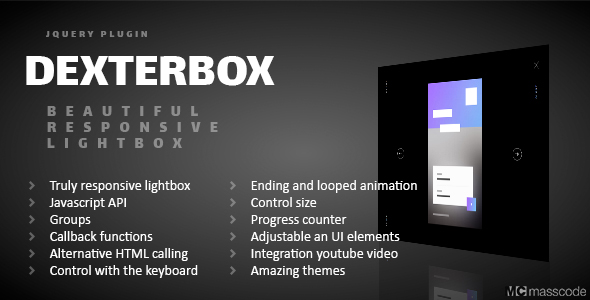 Dexterbox – Beautiful responsive lightbox Nulled