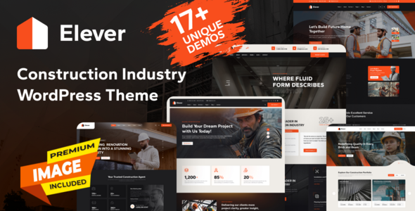 Elever – Construction WordPress Theme Nulled