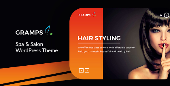 Gramps – Spa & Salon WordPress Theme Nulled