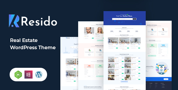 Resido – Real Estate WordPress Theme Nulled