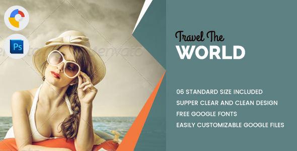 Travel World Banners HTML5 – GWD
