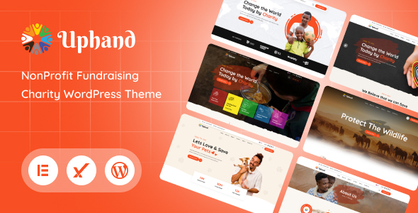 Uphand – Nonprofit Charity WordPress Theme