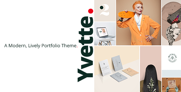 Yvette – Portfolio WordPress Theme for Creatives Nulled
