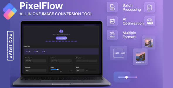 BatchPixel – All in One Image Conversion & Optimizer Tool — html5 preview