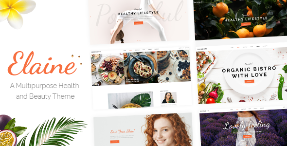 Elaine – Modern Beauty WordPress Theme