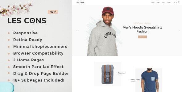 Lescons – Minimal WooCommerce Theme Nulled