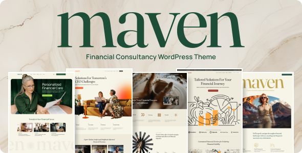 Maven – Consulting & Career Coaching WordPress Theme Nulled