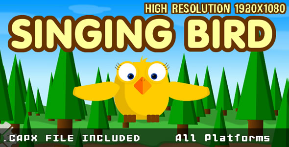 Singging Bird + HTML5 + (.CAPX) MOBILE Nulled