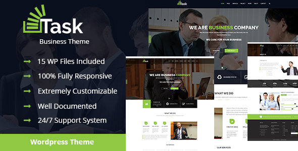 Task – Business & Corporate WordPress Theme Nulled