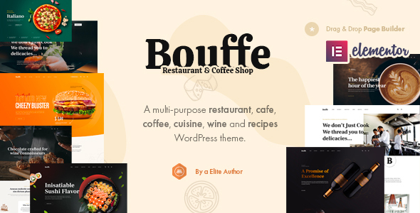 Bouffe | Restaurant Theme Nulled