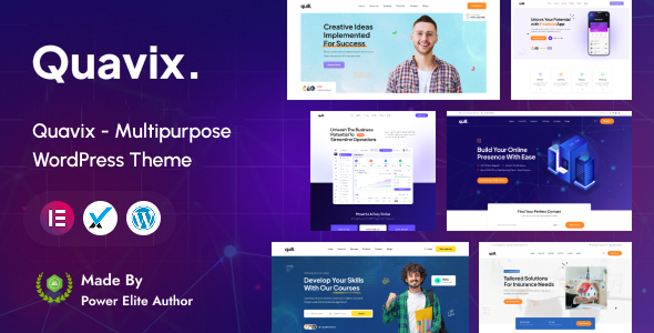 Quavix – Multipurpose WordPress Theme — creative preview