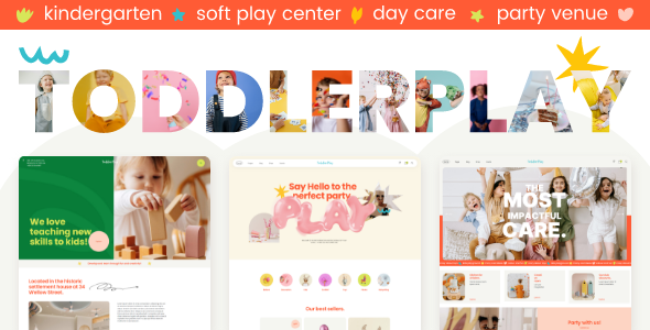 ToddlerPlay – Children and Kindergarten WordPress Theme Nulled