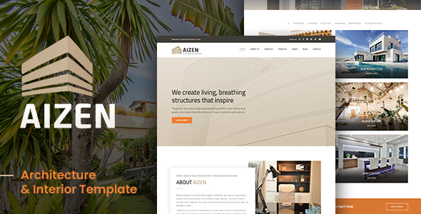 AIZEN – Architecture & Interior Template Nulled