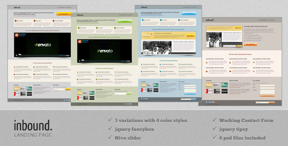 Inbound Landing Page Nulled
