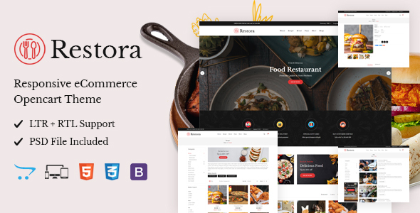 Restora – Responsive OpenCart Theme