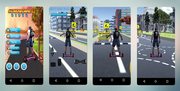 3D Hoverboard Rider Nulled