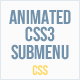 Animated CSS3 Submenu Nulled