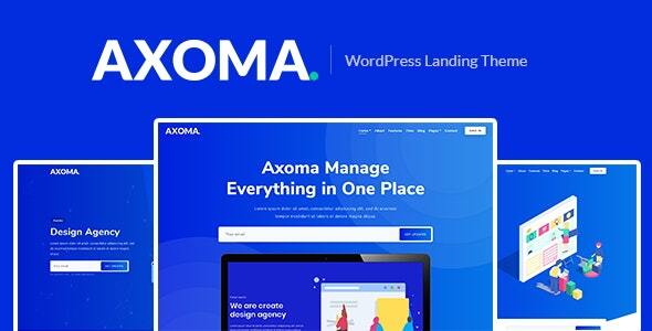 Axoma – WordPress SaaS Theme Nulled