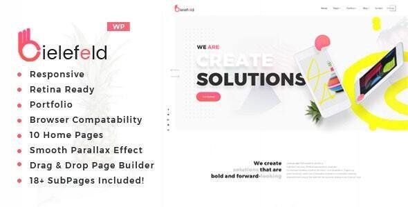 Bielefeld – Multipurpose Creative Portfolio WordPress Theme
