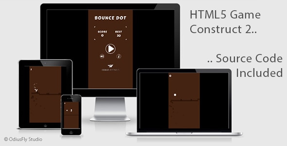 Bounce Dot – HTML5 Game Nulled