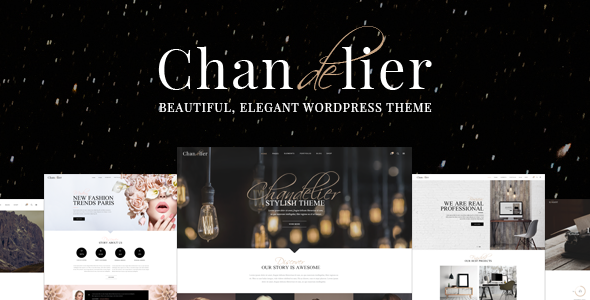 Chandelier – Luxury WordPress Theme for Custom Brands