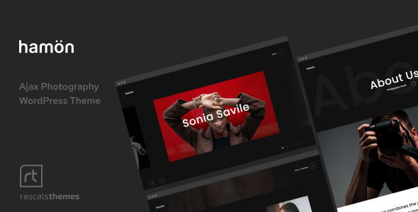 Hamon – Ajax Photography WordPress Theme Nulled