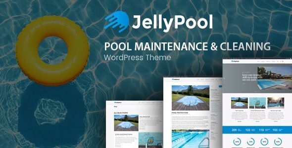 JellyPool – Pool Maintenance & Cleaning WordPress Theme