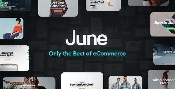June – WooCommerce Theme — Ecommerce preview