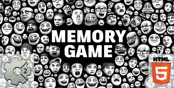 Memes Face HTM5 Memory Game – Mobile Optimized